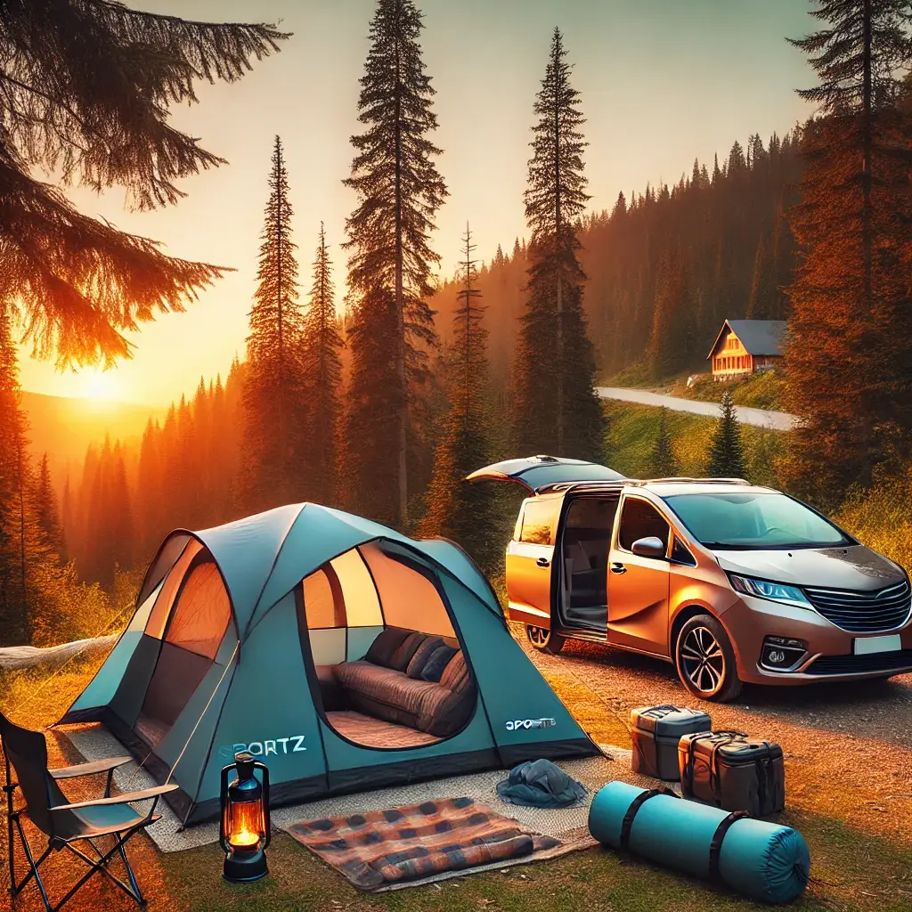 sportz minivan tent